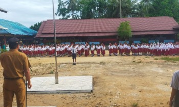 Siswa Baru SMPN 1 Mempawah Hulu Antusias Ikuti MPLS Tahun Ajaran 2023/2024