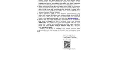 SURAT PEMBERITAHUAN MCP KPK