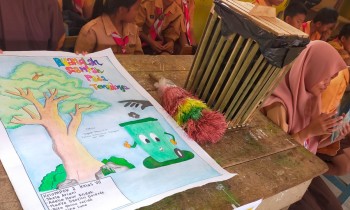 Beragam dan Kreatif, Para Siswa Sukseskan Gelar Karya P5