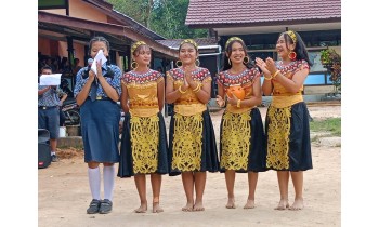 Semarak Gelar Aksi P5 Siswa Tampilkan Totalitasnya