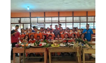 Paraga Adat Balala menjadi tema Praktik Mulok Multikultur