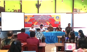PERKUAT IMPLEMENTASI KURIKULUM MERDEKA, 13 SMP DI MEMPAWAH HULU GELAR IHT