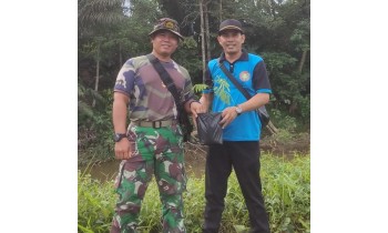 Penanaman Pohon Dalam Menghijaukan Mempawah Hulu