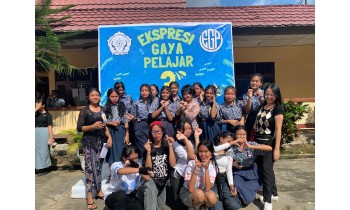 SMP Negeri 1 Unjuk Gigi di EGP SMKN 1 Mempawah Hulu